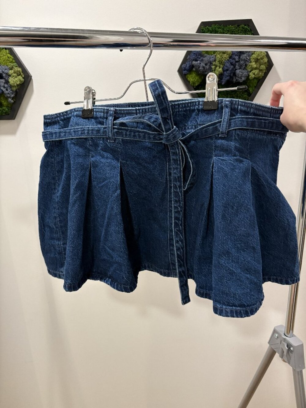 Denim Skort
